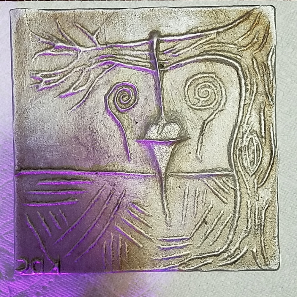 Aluminum plate art
